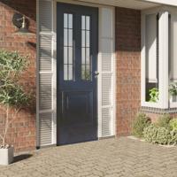 VidaXL Raamfolies strepenpatroon mat pvc - thumbnail