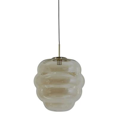 Light & Living Ø 45cm hanglampMisty met amber glas - 2961383