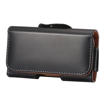 Crazy Horse structuur Vertical Flip lederen hoesje / Waist Bag met Back Splint voor Samsung Galaxy S6 / G920