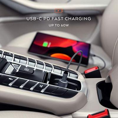 Satechi ST-TCPDCCM Laadadapter 72 W 1x USB-A, 1x USB-C Antraciet Binnen - thumbnail