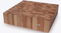 BUTLER - Houten Snijplanken - Hakblok beukenhout, kops 40x40x10cm - thumbnail
