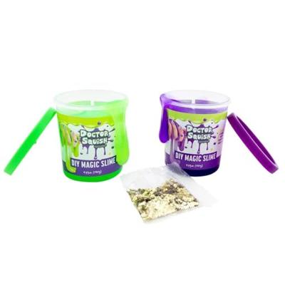 Boti doctor squish slijm value pack groen en paars, 240 gram Boti doctor squish slijm value pack groen en paars, 240 gram