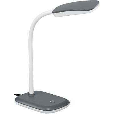 LED Bureaulamp 3W Dimbaar Warm Wit 3000K - Glans Titaan
