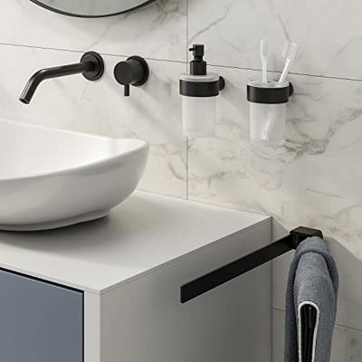 Bekerhouder Sapho Pirenei Hangend 6.9x10.5 cm Mat Zwart / Satijnglas