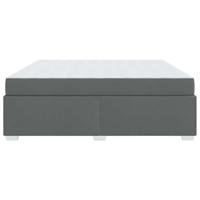 Bedframe Anders Donkergrijs 200 x 200 cm Stof - thumbnail