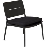 Nohr Loungestoel 'Adon' kleur Zwart - thumbnail