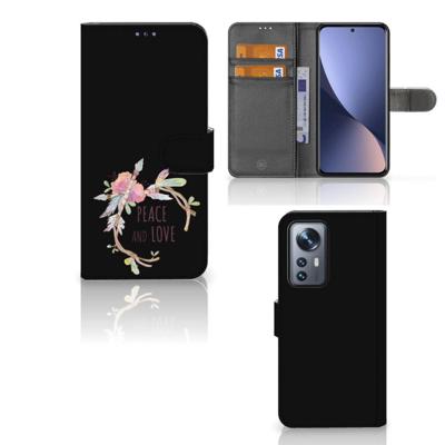 Xiaomi 12 Pro Leuk Hoesje Boho Text Xiaomi 12 Pro Leuk Hoesje Boho Text