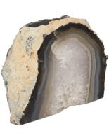 Natuurlijke Agaat Theelichthouder voor Rust en Veiligheid - thumbnail