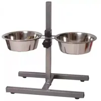 H-model standaard inclusief RVS bakken 28 cm hamerslag - thumbnail