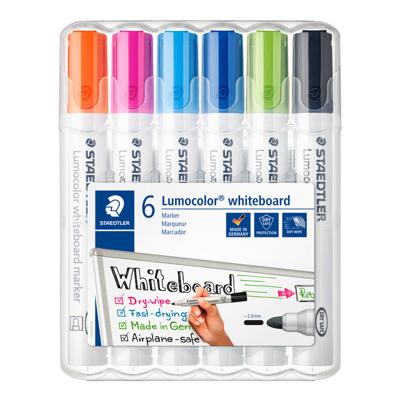 Whiteboardmarker staedtler lumo 351 6st fun