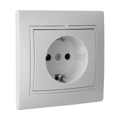 Plug-in base Solera erp60u Europees 250 V 16 A Ingebed, ingebouwd