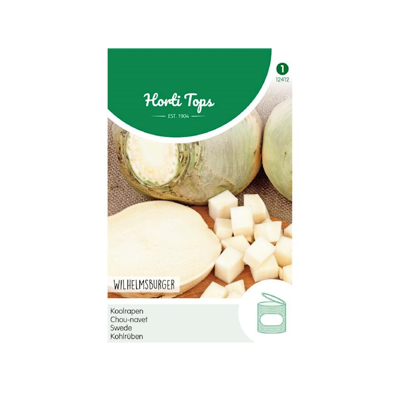 Zaden Koolraap Wilhelmsburger type Friese Hortitops - Hortitops