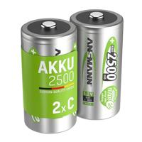 Oplaadbare C batterij (baby) Ansmann maxE HR14 NiMH 1.2 V 2500 mAh 2 stuk(s) - thumbnail