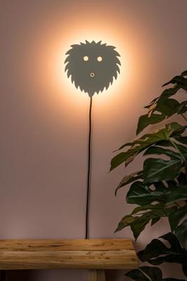 Lucide CHARLIE - Wandlamp Kinderkamer - LED Dimb. - 1x7W 2700K - Beige