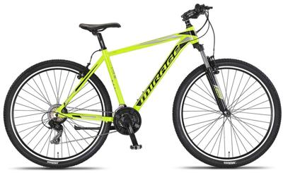 Umit Mirage Oversized MTB 27.5 Inch 50 cm Unisex 21V V Brakes Lime/Zwart Umit Mirage Oversized MTB 27.5 Inch 50 cm Unisex 21V V Brakes Lime/Zwart