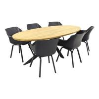 Hartman Sophie Element/Taste Prado Ellips 240x115 cm. tuinset - 7-delig - thumbnail
