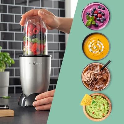 GourmetMaxx 14949 GOURMETMAxx mixer Mr. Magic 18-delig 400 W grijs/zwart GS-certificaat GourmetMaxx 14949 GOURMETMAxx mixer Mr. Magic 18-delig 400 W grijs/zwart GS-certificaat