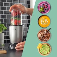 GourmetMaxx 14949 GOURMETMAxx mixer Mr. Magic 18-delig 400 W grijs/zwart GS-certificaat - thumbnail