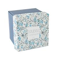 Pop + knuffel 12cm boh'aim - DOUDOU ET COMPAGNIE blauw - thumbnail