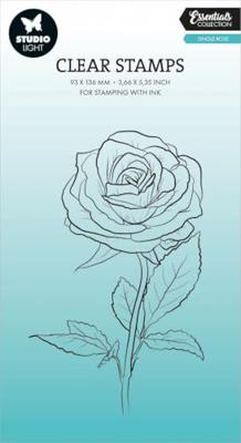 Studio Light • essentials clear stamp single rose