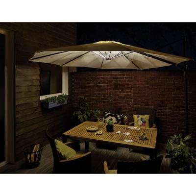 Paulmann 94208 Parasol Accu-zonneschermverlichting Set van 4 stuks LED LED vast ingebouwd 1.8 W Zwart