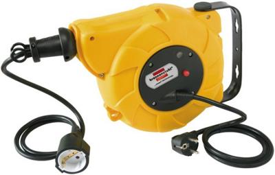 Brennenstuhl Automatische kabelhaspel IP20 9+2m H05VV-F 3G1,5 - 1241020300