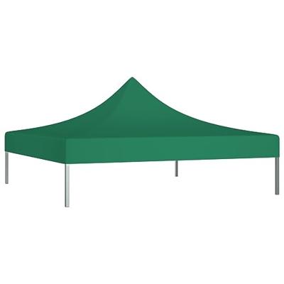 VidaXL Partytentdak 270 g/m² 3x3 m groen - thumbnail