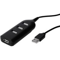 Digitus AB-50001-1 AB-50001-1 USB-hub 4 poorten USB-A USB 2.0 480 MBit/s Zwart - thumbnail