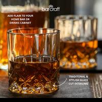 Whiskey Decanter Set - 5 delig - Whisky karaf 900ml met 4 glazen - thumbnail