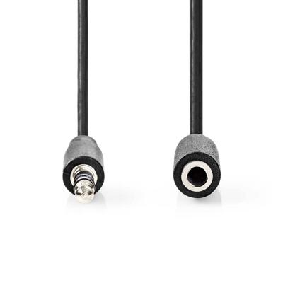 Nedis CAGP22050BK30 Stereo-audiokabel 3,5 Mm Male - 3,5 Mm Female 3,0 M Zwart