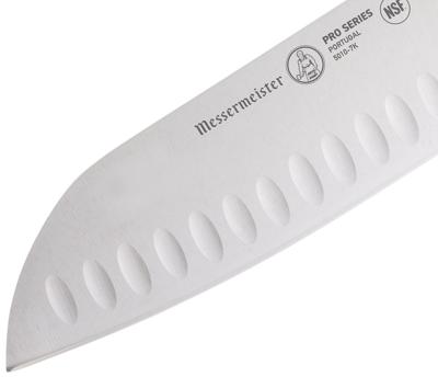Messermeister four seasons santokumes 18 cm rvs/zwart