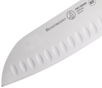 Messermeister four seasons santokumes 18 cm rvs/zwart - thumbnail