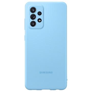 Silicone Cover EF-PA725 - Achterzijde behuizing voor mobiele telefoon - silicone - blauw - voor Galaxy A72 Silicone Cover EF-PA725 - Achterzijde behuizing voor mobiele telefoon - silicone - blauw - voor Galaxy A72