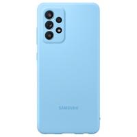 Silicone Cover EF-PA725 - Achterzijde behuizing voor mobiele telefoon - silicone - blauw - voor Galaxy A72 - thumbnail
