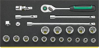 Stahlwille TCS 3/8 ZOLL 456/16/7 QR 96830370 Dopsleutelset