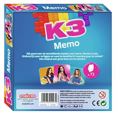 Studio 100 K3 memo