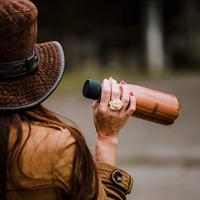 Thermos Vin Bouquet Hout 500 ml - thumbnail