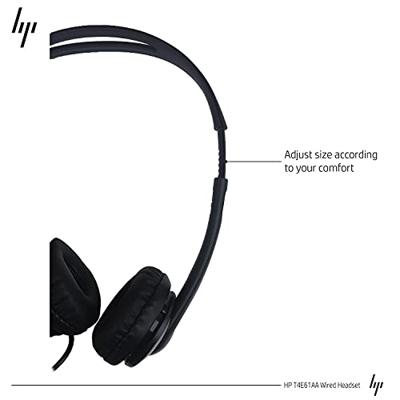 HP Business V2 Over Ear headset Kabel Zwart Ruisonderdrukking (microfoon) Volumeregeling, Microfoon uitschakelbaar (mute) Computer