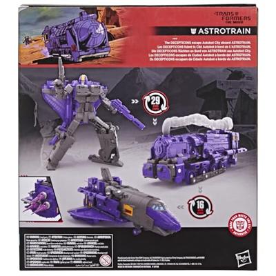 The Transformers: The Movie Studio Series Leader Class Action Figure Astrotrain 17 cm