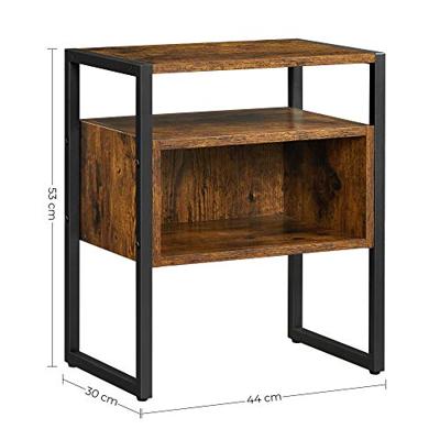 ACAZA Nachtkastje Vintage bruin ACAZA Nachtkastje Vintage bruin