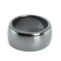 Edelstenen Ring Hematiet (10 mm - Maat 17) - thumbnail