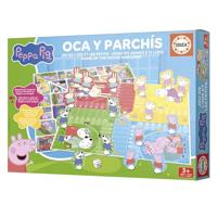 Parchis en Oca Spelbord Peppa Pig - thumbnail
