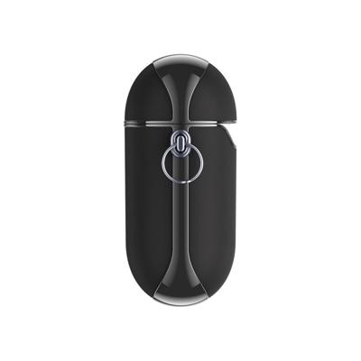 Valenta Leather Snap Case Apple Airpods Gen 1/2 Black