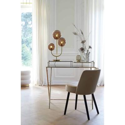 Light & Living Tafellamp 'Magdala' 3-Lamps, kleur Bruin Light & Living Tafellamp 'Magdala' 3-Lamps, kleur Bruin