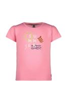 B.Nosy Meisjes t-shirt - Grace - Sugar roze - thumbnail