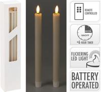 Dinerkaars Set Van 2sts Creme 25cm - thumbnail