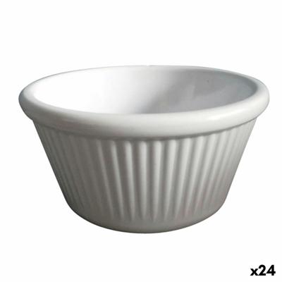 Kom Quid Professional Melamina Ramequin Wit Plastic 5,7 x 5,7 x 2,5 cm