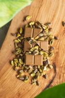 Cocoa Chocolade Pistachios & Salt Reep - thumbnail