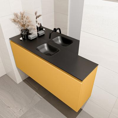MONDIAZ OLAN 120cm toiletmeubel ocher. LEX wastafel urban midden geen kraangat MONDIAZ OLAN 120cm toiletmeubel ocher. LEX wastafel urban midden geen kraangat