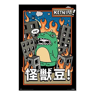 Poster Ketnipz - Beanzilla 61x91,5cm